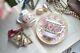 Antique Derby Hancock Stevenson Pink Rose Gilt Coffee Cup Saucer Duo Creamer