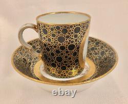 Antique Furstenburg Coffee Cup & Saucer, 18th Century