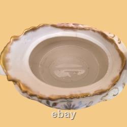 Antique Hammersley & Co 1887 1912 Floral Gilded 10 Piece Coffee Set, RARE