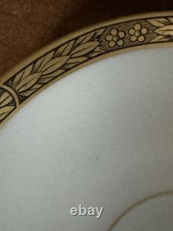 Antique Hohenberg 1814-1914 Bavaria 5! Cups & Saucers 22K Gold