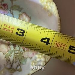 Antique K St T Silesia Bailey Banks Biddle Teacup Saucer Set 19thC 8 Piece