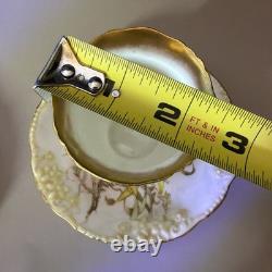 Antique K St T Silesia Bailey Banks Biddle Teacup Saucer Set 19thC 8 Piece