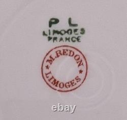 Antique Limoges France Gold Rim Cups & Saucers Set of 6/8 Dulin & Martin