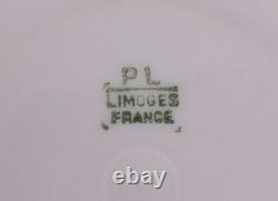 Antique Limoges France Gold Rim Cups & Saucers Set of 6/8 Dulin & Martin