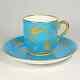 Antique Minton Aesthetic Cup Saucer Gold English Victorian Japanese Japonisme