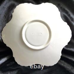 Antique Pre SHELLEY WILEMAN White Gold Shell Cup & Saucer 1890's Rd 150035