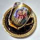 Antique Royal Vienna Ancient Greek Allegoric Cobalt &gold Demitasse Cup & Saucer