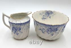 Antique Redfern & Drakeford Bone China Tea Set for 12, 1870-1895