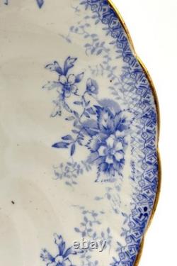 Antique Redfern & Drakeford Bone China Tea Set for 12, 1870-1895