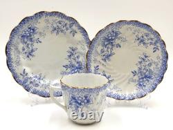 Antique Redfern & Drakeford Bone China Tea Set for 12, 1870-1895