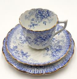 Antique Redfern & Drakeford Bone China Tea Set for 12, 1870-1895