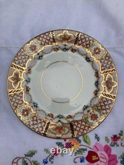 Antique Reid & Co Roslyn China Imari pattern no 2685 21 piece tea set