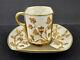 Antique Royal Worcester Demitasse Cup & Saucer, Aesthetic Style
