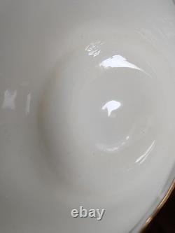 Antique Spode Copeland 6 Cups & 7 Saucers Green Gold Gilded Florals 2899