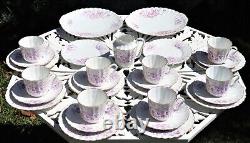 Antique Tea set JZ & CO JACOB ZEIDLER GERMANY 29 pieces cups saucers plates jug