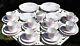 Antique Tea Set Jz & Co Jacob Zeidler Germany 29 Pieces Cups Saucers Plates Jug