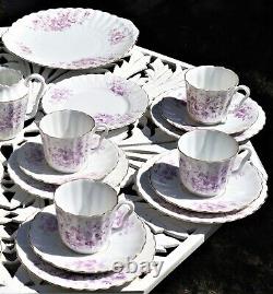 Antique Tea set JZ & CO JACOB ZEIDLER GERMANY 29 pieces cups saucers plates jug
