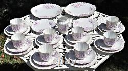 Antique Tea set JZ & CO JACOB ZEIDLER GERMANY 29 pieces cups saucers plates jug