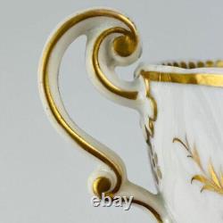 Antique True Trio John Ridgway c1830Cofeee & Tea cup & Saucer Gold Gilt#2/21