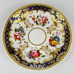 Antique True Trio John Ridgway c1830Tea Cup Coffee & Saucer Gold Gilt#2/2102