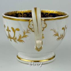 Antique True Trio John Ridgway c1830Tea Cup Coffee & Saucer Gold Gilt#2/2102
