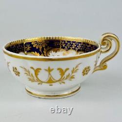 Antique True Trio John Ridgway c1830Tea Cup Coffee & Saucer Gold Gilt#2/2102