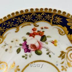 Antique True Trio John Ridgway c1830Tea Cup Coffee & Saucer Gold Gilt#2/2102