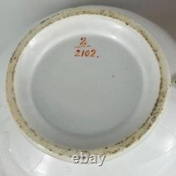 Antique True Trio John Ridgway c1830Tea Cup Coffee & Saucer Gold Gilt#2/2102