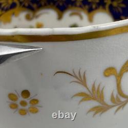 Antique True Trio John Ridgway c1830Tea Cup Coffee & Saucer Gold Gilt#2/2102