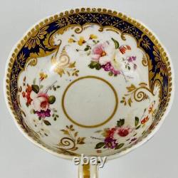 Antique True Trio John Ridgway c1830Tea Cup Coffee & Saucer Gold Gilt#2/2102