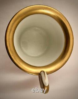 Antique Vienna Topographical Cup & Saucer