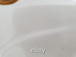 Antique Vintage Coalport Bone China Tea Set & Plates White with Gold trim