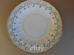 Antique Vintage Crescent & Sons 21 Piece China Tea Set Round Handle Cups Ex Cond
