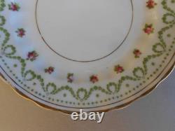Antique Vintage Crescent & Sons 21 Piece China Tea Set Round Handle Cups Ex Cond