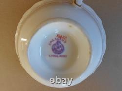 Antique Vintage Crescent & Sons 21 Piece China Tea Set Round Handle Cups Ex Cond