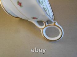 Antique Vintage Crescent & Sons 21 Piece China Tea Set Round Handle Cups Ex Cond