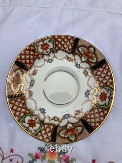 Antique Vintage Reid & Co Roslyn China Imari pattern no 2685 21 piece tea set