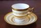 Antique Wedgwood Gold Cup & Saucer Two Set Piece C. 1890 Hand Finished Demitasse