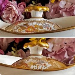 Antique Wedgwood Teapot, Teacups Saucers Sugar Pot & Jug. Opulent Gold CAIRO Antique Wedgwood Teapot, Teacups Saucers Sugar Pot & Jug. Opulent Gold CAIRO