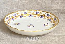 Antique c1785 Early Derby Bone China Gold Blue Coffee + Tea Cup & Saucer Trio Antique c1785 Early Derby Bone China Gold Blue Coffee + Tea Cup & Saucer Trio