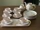 Art Deco Johann Haviland Bavaria Barbara Pink Gold Tea Set Gio Ponti Style