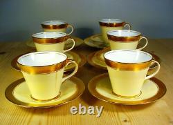 Aynsley Art Deco Sandringham Gilt Part Tea Set B3830