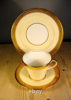 Aynsley Art Deco Sandringham Gilt Part Tea Set B3830