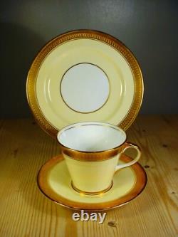 Aynsley Art Deco Sandringham Gilt Part Tea Set B3830