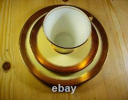 Aynsley Art Deco Sandringham Gilt Part Tea Set B3830