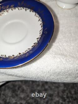 Aynsley Cobalt Blue & Gold Rare Bone China Tea Set