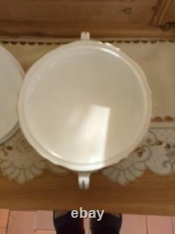 Aynsley Durham Maroon Gold Wavy Tea Set Plates Tureen See Description Free Post