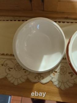 Aynsley Durham Maroon Gold Wavy Tea Set Plates Tureen See Description Free Post