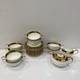 Aynsley Engagement #135 Bone China Dinner Set Gold Encrusted England
