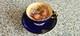 Aynsley Fruit Cup Saucer Blue And Gold